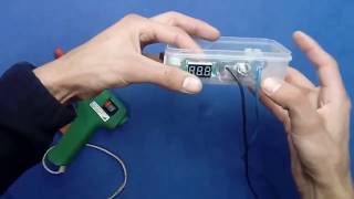 Video tutorial N2º  montaje de un mini voltimetro digital en el regulador de voltaje casero