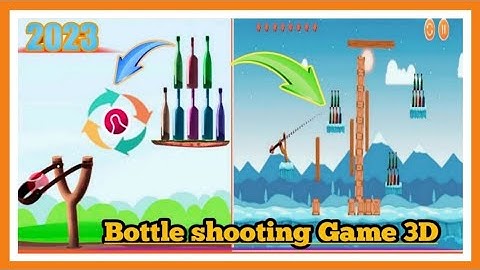 Bottle shooting game / know download Gameplay ios to Android part 3 level 7 Se 9 #@Bottlegaming786