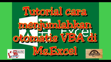 Cara Menjumlahkan Otomatis VBA di Microsoft Excel