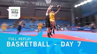 Basketball 3-3 - Day 7 Qualifications Men/Women | Full Replay | Nanjing 2014 Youth Olympic Games