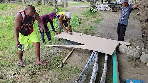 Bangka PumpBoat gets chopped off and Yamaha Outboa...