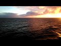 Sunrise in the Baltic Sea M/S VICTORIA