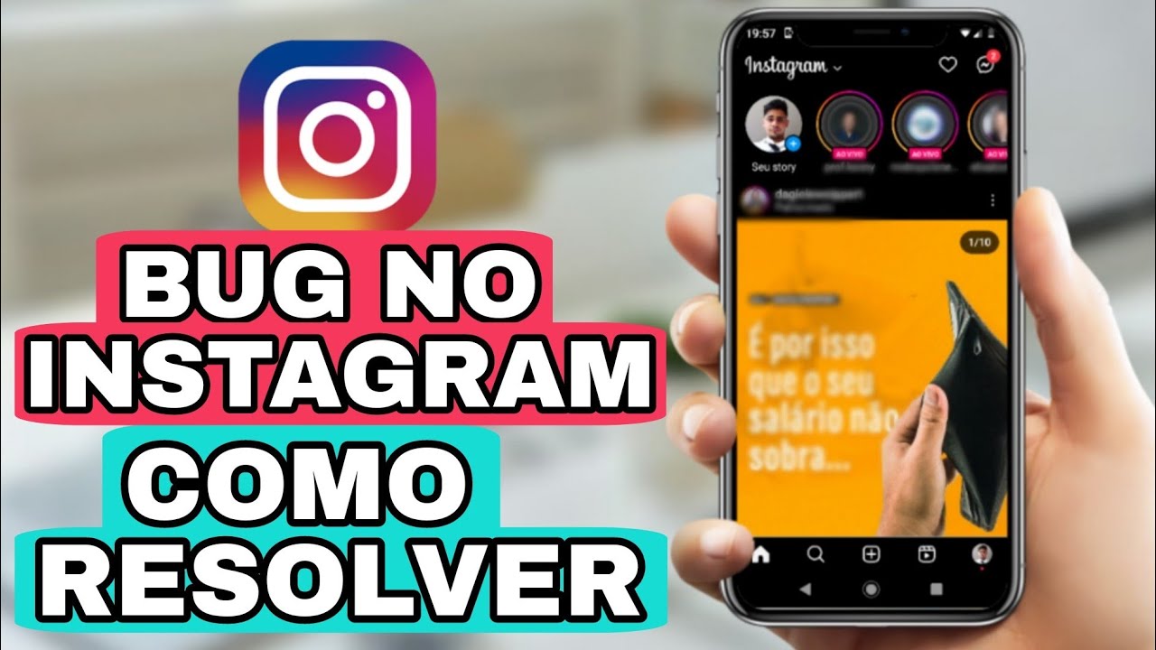 COMO RESOLVER BUG NO INSTAGRAM NAS CONFIGURAÇÕES - YouTube