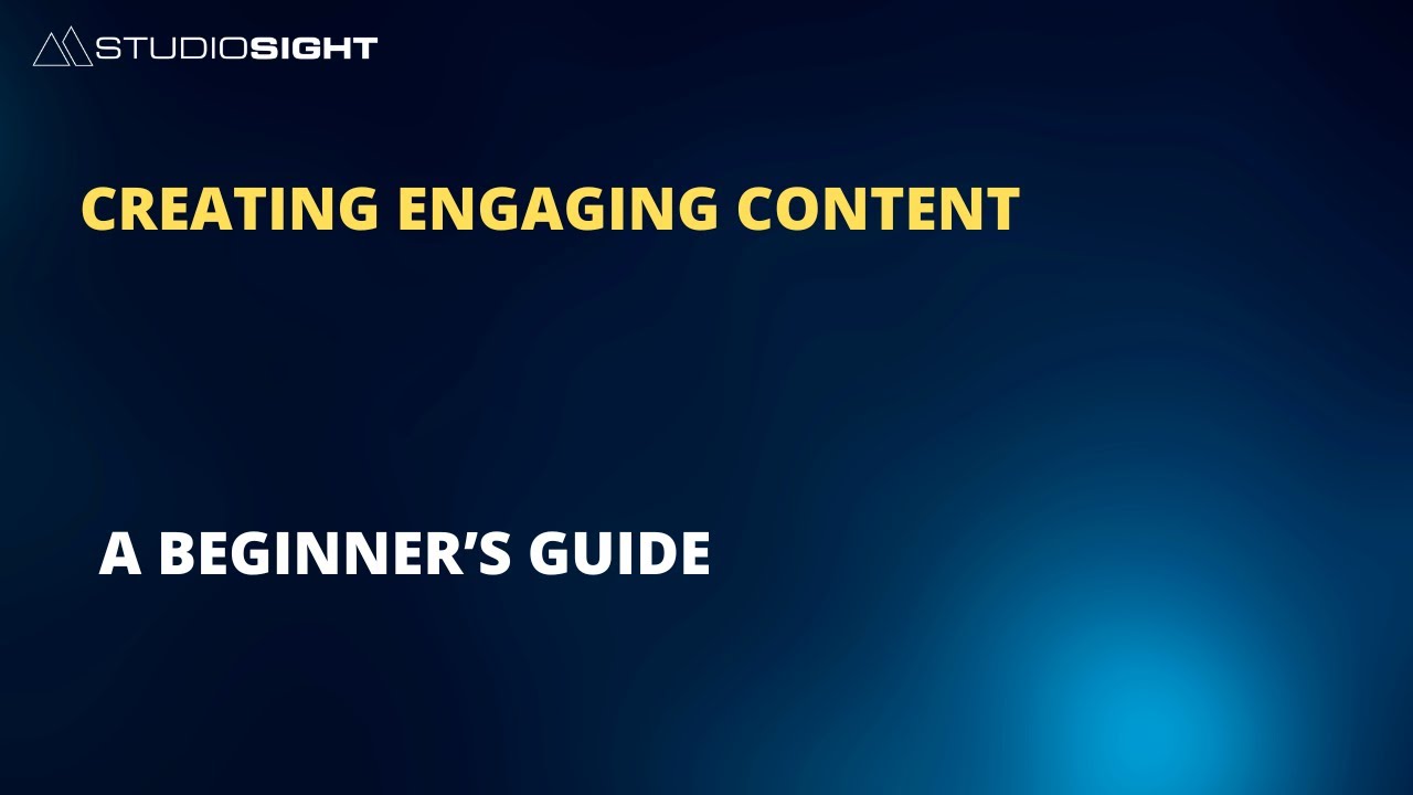 Content Create Beginers Creating Engaging Content A Beginners Guide - YouTube