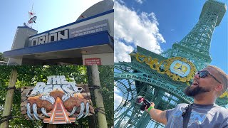 My Exciting First Visit to Kings Island in Ohio | Record Breaking Coasters | Part One Vlog!!