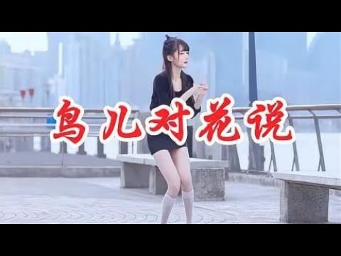 靓丽小姐姐唱首《鸟儿对花说》，DJ动感又肉麻，太好听了