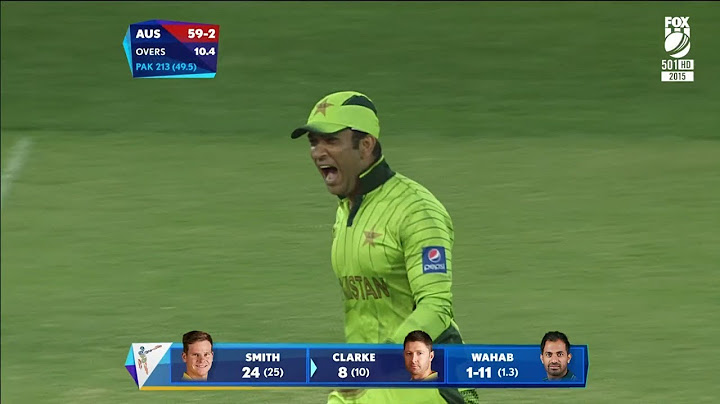 Australia vs Pakistan - Quarter Final CWC 2015 | Highlights