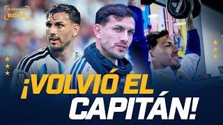 PAREDES VOLVIÓ del MUNDIAL con la SELECCIÓN a ENTRENAR en BOCA PREDIO | EL CANAL DE BOCA