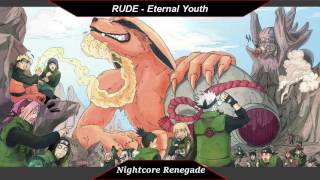 [Nightcore] - Eternal Youth // RUDE (Experimental)