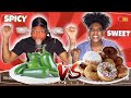 SWEET VS SPICY CHALLENGE! 🌶