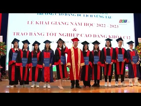 Video Trường Cao đẳng Du lịch Vũng Tàu khai giảng năm học... - YouTube