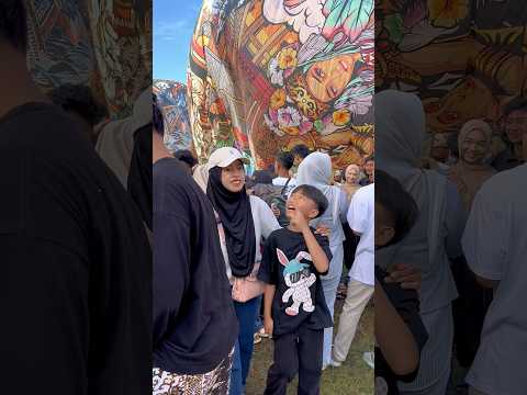 Balon udara alun alun wonosobo