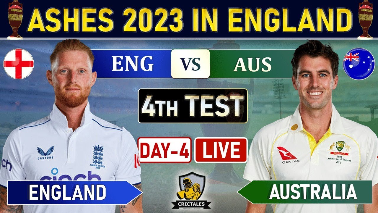 AUSTRALIA vs ENGLAND 4th TEST MATCH LIVE SCORES and COMMENTARY AUS VS ENG DAY 4 LIVE THE ASHES