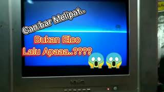 TV Cina gambar melipat | Bukan Elco | IC 8895 / 8873