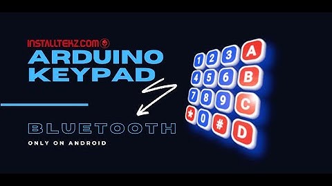 Arduino Bluetooth 4x4 Membrane Keypad Replacement For Android