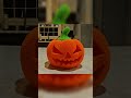 3d printed crochet pumpkin #bambulabs