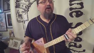 how to play hawaiian 3-string cigar box guitar (new g6 tuning) by shane speal