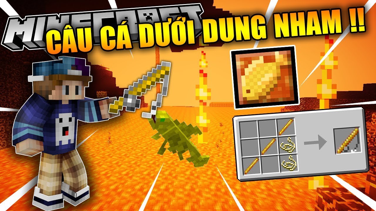 BẠN ĐÃ SỞ HỮU CẦN CÂU CÁ DƯỚI DUNG NHAM CHƯA ??!! Cần Câu Cá Vàng ...