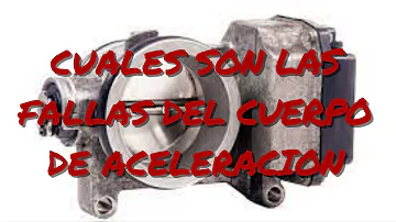 ¿Cuáles son las causas de una mala aceleración?