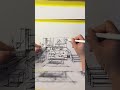 Fountain Pen Drawing | Demonstrating Two-Hand Drawing Control #artoftheday #sketch #pencildrawing