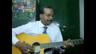 Deewana hua badal guitar instrumental by Rajkumar Joseph.M chords