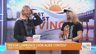 Trevor Lawrence Look-Alike Contest at the RAM