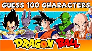 Guess the &quot;100 DRAGON BALL CHARACTERS&quot; QUIZ! 🐲| Movie Quiz/Triva/Challenge