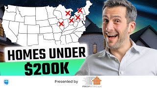 Homes Under $200K!? 5 Strong Real Estate Markets w/ LOW Home Prices