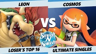 Sns5 Ssbu - Leon Bowser Vs. Pg Cosmos Inkling, Corrin Smash Ultimate Losers Top 16