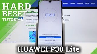 Hard Reset Huawei P30 Lite –  Remove Screen Lock | Delete Data