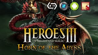 Heroes III: Horn of the Abyss on Android. GameHub 5.3.5. Snapdragon 8 gen2 