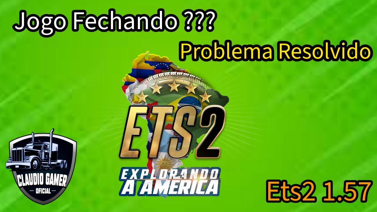 Jogo Fechando Mapa Eaa Problema Resolvido Ets2 1.57