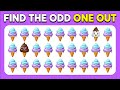 Find the ODD One Out | Sweets and Drinks Emoji Quiz 🍧🥤 Monkey Quiz