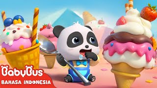 Kiki Suka Makan Es Krim 🍧🍨| Lagu Es Krim |  Lagu Seru Bernyanyi Bersama | BabyBus Bahasa Indonesia