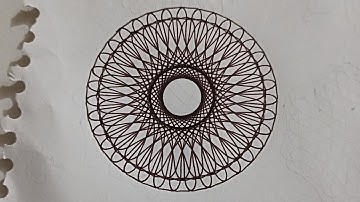 So trending spirograph drawing 😍. #trending #viral #satisfying #live #art