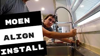 Moen Align 5923 Kitchen Faucet Installation