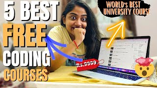 5 best FREE CODING courses (TAMIL)😱😎This is how I learnt coding
