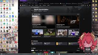 Skyrim SE i be Moddin Stuff plus new Rogue Char