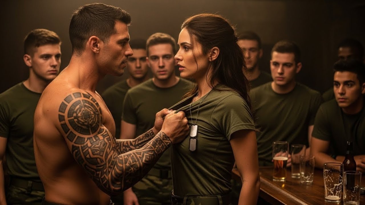 Морпех оскорбил женщину в баре. Её ответ шокировал всех.