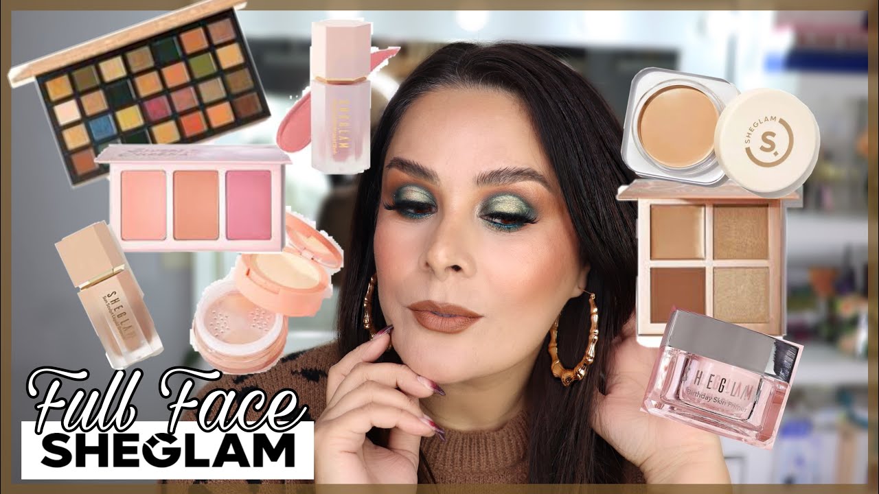 SHEGLAM SHEIN FULL FACE MAQUILLAJE COMPLETO