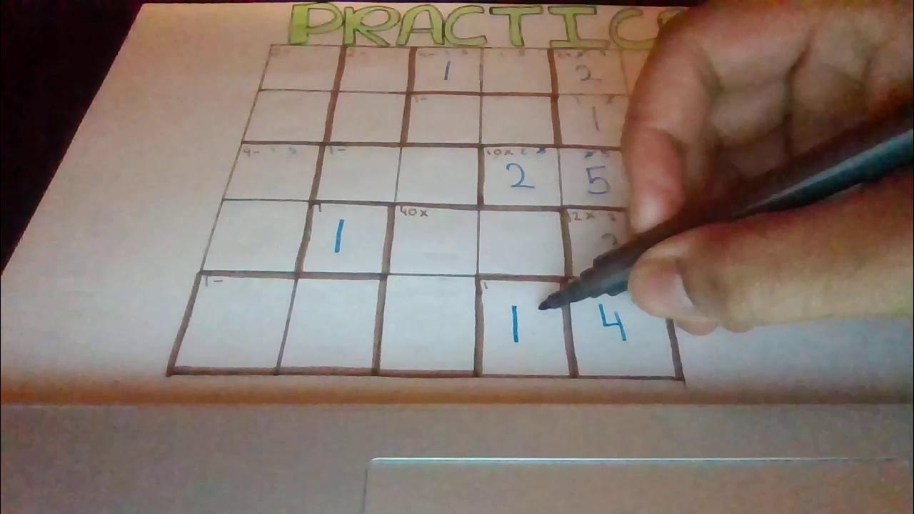 how-to-solve-a-5x5-kenken-puzzle-youtube