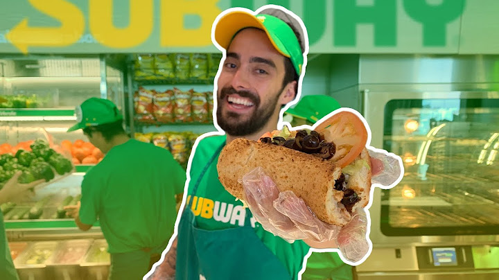 Un día trabajando en SUBWAY ¿Cuántos sándwiches vendí?