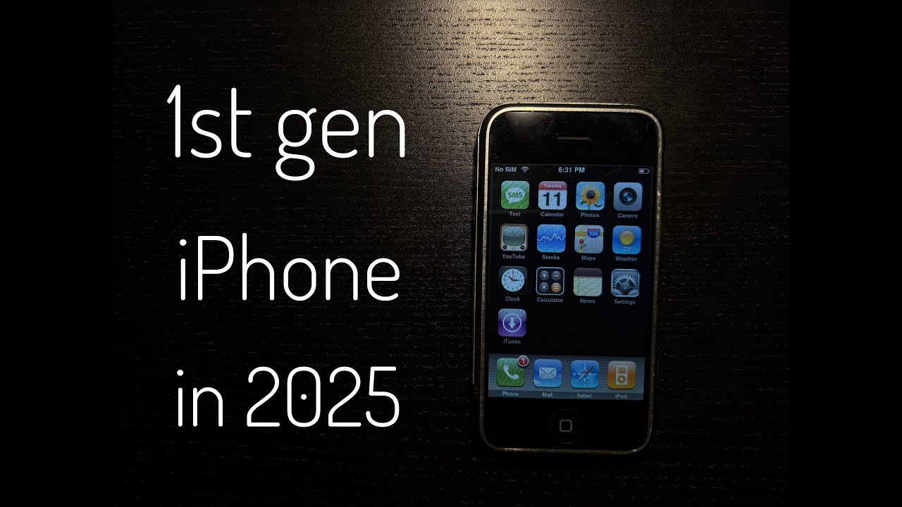Using the 1st generation iPhone in 2025 (iOS 1.1.4)