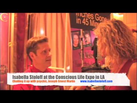 Isabella Stoloff at the conscious Life Expo in LA