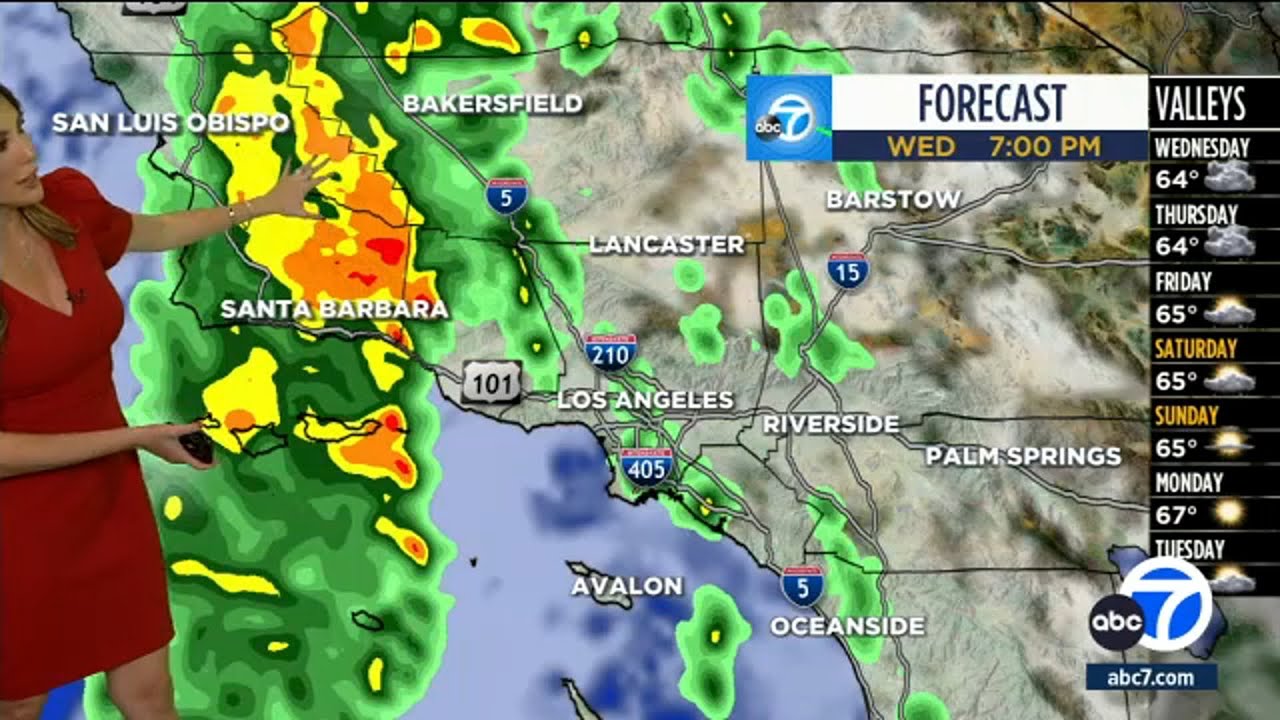 SoCal rain timeline: Here’s a breakdown of when to expect heavy rain ...