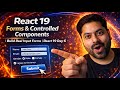 React 19 Forms &amp; Controlled Components | Build Real Input Forms | React 19 Day 6