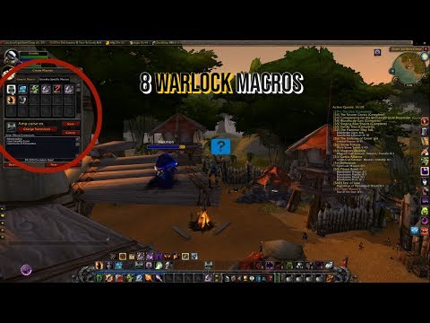 Wow classic - warlock leveling macros