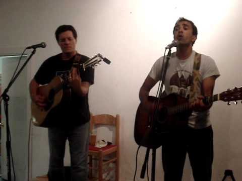Neal Mehta and Mike Dorrien at Quacks, June 4, 2008