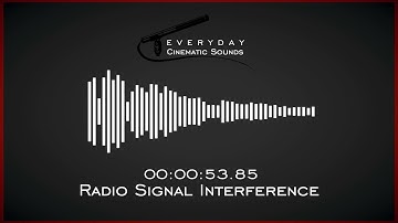 Radio Signal Interference | HQ Sound Effect