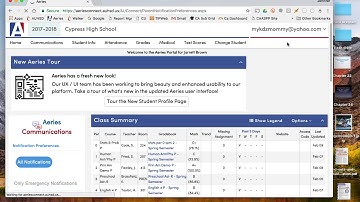 Setting Up Your Aeries Parent Notification Email